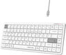Клавиатура A4Tech Fstyler FBX53C белый USB беспроводная BT/Radio slim Multimedia (FBX53C)