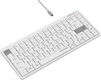 Клавиатура A4Tech Fstyler FBX53C белый USB беспроводная BT/Radio slim Multimedia (FBX53C)