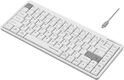 Клавиатура A4Tech Fstyler FBX53C белый USB беспроводная BT/Radio slim Multimedia (FBX53C)