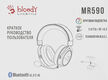 Наушники с микрофоном A4Tech Bloody MR590 Sports черный 1.5м мониторные BT/Radio/3.5mm оголовье (MR590 + WIRED/SPORT BLACK) Наушники с микрофоном A4Tech Bloody MR590 Sports черный 1.5м мониторные BT/Radio/3.5mm оголовье (MR590 + WIRED/SPORT BLACK)