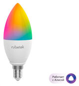 Умная лампа Rubetek RL-3104 E14 5Вт 460lm Wi-Fi&nbsp;<img style='position: relative;margin:0' src='/image/only_to_order_edit.gif' alt='На заказ' title='На заказ' />