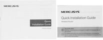 Mercusys MR27BE BE3600 Двухдиапазонный роутер Wi-Fi 7