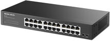 Mercusys MS124GS Коммутатор с 24 гигабитными портами для размещения на столе или в стойке Mercusys MS124GS Коммутатор с 24 гигабитными портами для размещения на столе или в стойке