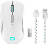 Мышь Lenovo Legion M600 белый оптическая 16000dpi беспров. BT/ Radio USB 9but (GY51C96033)
