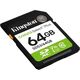 Флеш карта SDXC 64GB Kingston SDS3/64GB Canvas Select Plus w/o adapter Флеш карта SDXC 64GB Kingston SDS3/64GB Canvas Select Plus w/o adapter