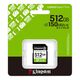 Флеш карта SDXC 512GB Kingston SDS3/512GB Canvas Select Plus w/o adapter