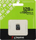 Флеш карта microSDXC 128GB Kingston SDCS3/128GBSP Canvas Select Plus w/o adapter Флеш карта microSDXC 128GB Kingston SDCS3/128GBSP Canvas Select Plus w/o adapter