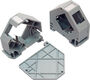 Бокс Lanmaster LAN-DRF-10K/BX-GY дл.60.5мм шир.62.5мм серый