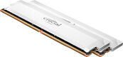 Crucial Pro Gaming by Micron DDR5-6400 64GB Kit (2x32GB) UDIMM CL40 White 1.35V Crucial Pro Gaming by Micron DDR5-6400 64GB Kit (2x32GB) UDIMM CL40 White 1.35V
