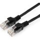 Cablexpert Патч-корд медный UTP PP10-0.5M/BK кат.5 Cablexpert Патч-корд медный UTP PP10-0.5M/BK кат.5