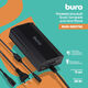 Блок питания Buro BUM-0031T65 ручной 65W 12V-24V 11-коннект. 3.2A 0.6A от бытовой электросети/от прикуривателя