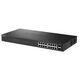 Коммутатор D-Link DGS-1018P DGS-1018P/B1A 16x1Гбит/с 2SFP 16PoE 240W неуправляемый