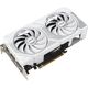 Видеокарта Asus PCI-E 5.0 DUAL-RTX5060-O8G-WHITE NVIDIA GeForce RTX 5060 8Gb 128bit GDDR7 2602/28000 HDMIx1 DPx3 HDCP Ret
