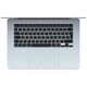 Apple MacBook Air 15-inch 2025 [MC7D4LL/A] (КЛАВ.РУС.ГРАВ.) Sky Blue 15.3