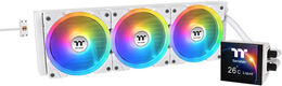Система водяного охлаждения Thermaltake MAGFloe 360 Ultra Snow ARGB Soc-AM5/AM4/1200/1700/1851 белый 4-pin 30.6dB Al+Cu LCD Ret (CL-W433-PL12SW-A) Система водяного охлаждения Thermaltake MAGFloe 360 Ultra Snow ARGB Soc-AM5/AM4/1200/1700/1851 белый 4-pin 30.6dB Al+Cu LCD Ret (CL-W433-PL12SW-A)