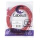 Cabeus PC-UTP-RJ45-Cat.6-3m-RD-LSZH Патч-корд U/UTP Cabeus PC-UTP-RJ45-Cat.6-3m-RD-LSZH Патч-корд U/UTP