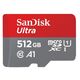 Micro SecureDigital 512GB SanDisk Ultra Class 10