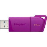 Kingston USB Drive 64GB USB 3.2 DT Exodia M DTXM - NEON (PURPLE)&nbsp; KC-U2L64-7LP&nbsp;<img style='position: relative;margin:0' src='/image/only_to_order_edit.gif' alt='На заказ' title='На заказ' />