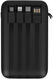 Мобильный аккумулятор Tecno Pocket S101Q 10000mAh QC3.0/PD3.0 22.5W 2.4A 2xUSB-A/USB-C черный