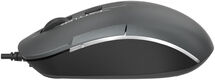 Мышь A4Tech Fstyler FM26S серый/черный оптическая 1600dpi silent USB для ноутбука 4but (FM26S USB (SMOKY GREY))