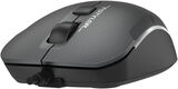 Мышь A4Tech Fstyler FM26S серый/черный оптическая 1600dpi silent USB для ноутбука 4but (FM26S USB (SMOKY GREY))