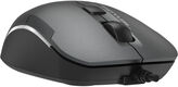 Мышь A4Tech Fstyler FM26S серый/черный оптическая 1600dpi silent USB для ноутбука 4but (FM26S USB (SMOKY GREY))