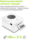 Термопринтер Cactus CS-TP-D410U-W 203dpi 160мм/с/USB для печ.этик. белый Термопринтер Cactus CS-TP-D410U-W 203dpi 160мм/с/USB для печ.этик. белый