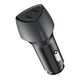 Rexant (16-0244) Автомобильное зарядное устройство с двумя портами (USB-C PD + USB-C PD) со световой индикацией Rexant (16-0244) Автомобильное зарядное устройство с двумя портами (USB-C PD + USB-C PD) со световой индикацией