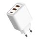 Rexant (18-2213) Сетевое зарядное устройство с двумя портами USB-A и одним портом USB-C