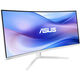 ASUS 34” VU34WCIP-W VA 3440x1440 1ms 300cd 100Hz HDMI DP USB-C White ASUS 34” VU34WCIP-W VA 3440x1440 1ms 300cd 100Hz HDMI DP USB-C White