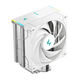 DEEPCOOL AK400 DIGITAL SE WH LGA1700/1200/115X/AM5/AM4 (18шт/кор, TDP 220W, PWM, Fan 120mm, 4 тепл. трубки, ARGB, белый) RET (R-AK400-WHADMN-GJD) DEEPCOOL AK400 DIGITAL SE WH LGA1700/1200/115X/AM5/AM4 (18шт/кор, TDP 220W, PWM, Fan 120mm, 4 тепл. трубки, ARGB, белый) RET (R-AK400-WHADMN-GJD)