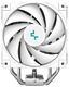 DEEPCOOL AK400 DIGITAL SE WH LGA1700/1200/115X/AM5/AM4 (18шт/кор, TDP 220W, PWM, Fan 120mm, 4 тепл. трубки, ARGB, белый) RET (R-AK400-WHADMN-GJD) DEEPCOOL AK400 DIGITAL SE WH LGA1700/1200/115X/AM5/AM4 (18шт/кор, TDP 220W, PWM, Fan 120mm, 4 тепл. трубки, ARGB, белый) RET (R-AK400-WHADMN-GJD)