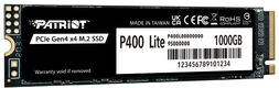 Patriot SSD P400 Lite 1TB M.2 2280 NVMe PCle 4.0 x4 R3500/W2700 TBW 560TB 3D NAND with HS Patriot SSD P400 Lite 1TB M.2 2280 NVMe PCle 4.0 x4 R3500/W2700 TBW 560TB 3D NAND with HS