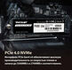 Patriot SSD P400 Lite 1TB M.2 2280 NVMe PCle 4.0 x4 R3500/W2700 TBW 560TB 3D NAND with HS Patriot SSD P400 Lite 1TB M.2 2280 NVMe PCle 4.0 x4 R3500/W2700 TBW 560TB 3D NAND with HS