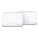 Бесшовный Mesh роутер Mercusys Halo H27BE (HALO H27BE(2-PACK)) BE3600 10/100/1000BASE-TX белый (упак.:2шт) Бесшовный Mesh роутер Mercusys Halo H27BE (HALO H27BE(2-PACK)) BE3600 10/100/1000BASE-TX белый (упак.:2шт)