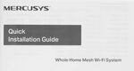 Бесшовный Mesh роутер Mercusys Halo H27BE (HALO H27BE(2-PACK)) BE3600 10/100/1000BASE-TX белый (упак.:2шт) Бесшовный Mesh роутер Mercusys Halo H27BE (HALO H27BE(2-PACK)) BE3600 10/100/1000BASE-TX белый (упак.:2шт)