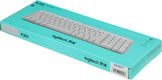 Клавиатура Logitech K251 белый беспроводная BT Multimedia (920-013364)