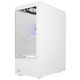 Ginzzu CL310 ATX FAN 3*12LD4 FRGB передняя панель Стекло Белый