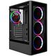 Ginzzu CL325 ATX FAN 4*RR4 FRGB передняя панель Стекло Ginzzu CL325 ATX FAN 4*RR4 FRGB передняя панель Стекло