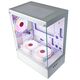 Ginzzu CL485 mATX FAN 3*12LD4 передняя панель Стекло Белый Ginzzu CL485 mATX FAN 3*12LD4 передняя панель Стекло Белый