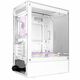 Ginzzu CL485 mATX FAN 3*12LD4 передняя панель Стекло Белый