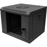 5bites Шкаф телекоммуникационный TC3204-04B 4U / 312*300 / 10" / WALL / BLACK