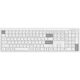 Клавиатура беспроводная A4Tech Fstyler FBX55C white (USB, BT/Radio, slim, Multimedia) (FBX55C)