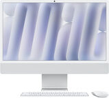 Моноблок Apple iMac A3247 24" 4.5K M4 8 core (4) 16Gb SSD256Gb 8 core GPU macOS WiFi BT 143W клавиатура мышь Cam серебристый 4480x2520 MWUC3B/A&nbsp;<img style='position: relative;margin:0' src='/image/only_to_order_edit.gif' alt='На заказ' title='На заказ' />