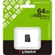 Micro SecureDigital 64GB Kingston Canvas Select Plus Gen3 100MB/s A1 Micro SecureDigital 64GB Kingston Canvas Select Plus Gen3 100MB/s A1
