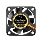 Вентилятор 12В DC ExeGate ExtraPower EP04010S3P Exegate EX295217RUS (40x40x10 мм, Sleeve bearing (подшипник скольжения)