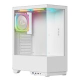 Defender Корпус компьютерный HyperHub белый, ATX, 3fans, switch&amp;M/ BSync 25133