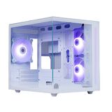 Defender Корпус компьютерный NovaCube белый, mATX, 3fan, switch&amp;M/ BSync 25104