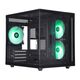 Defender Корпус компьютерный NovaCube черный,mATX,3fan,switchM/BSync Defender Корпус компьютерный NovaCube черный,mATX,3fan,switchM/BSync