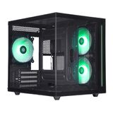 Defender Корпус компьютерный NovaCube черный, mATX, 3fan, switchM/ BSync 25103